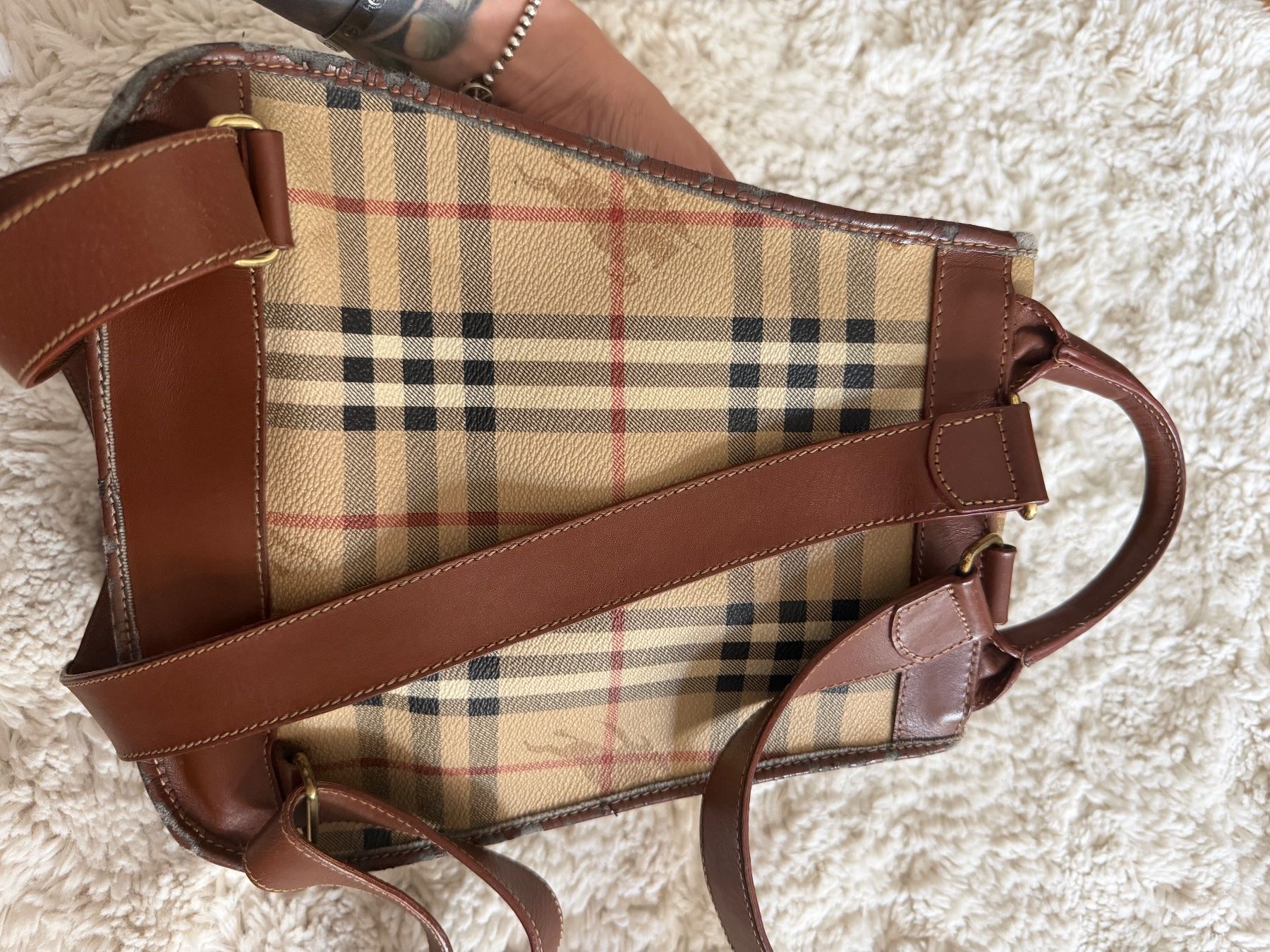 Burberry Zaini: Vintage Burberry backpack – Usato da Schaffhausen venduto da Nadiuna 3