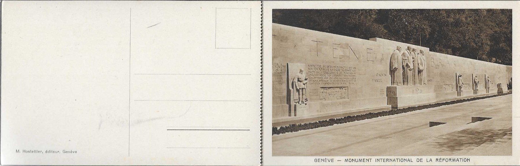 Libri: Reformationsdenkmal Genf 20 Ansichtskarten – Usato da Flims - Dorf venduto da Stagediver 2