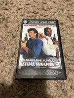 Lethal Weapon 3 - VHS - Mel Gibson, Danny Glover 🎬🔥