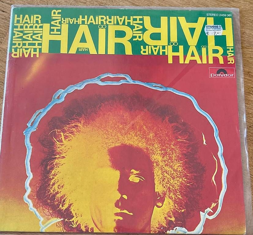 Dischi in vinile: Hair – Usato da Zürich venduto da rafa014