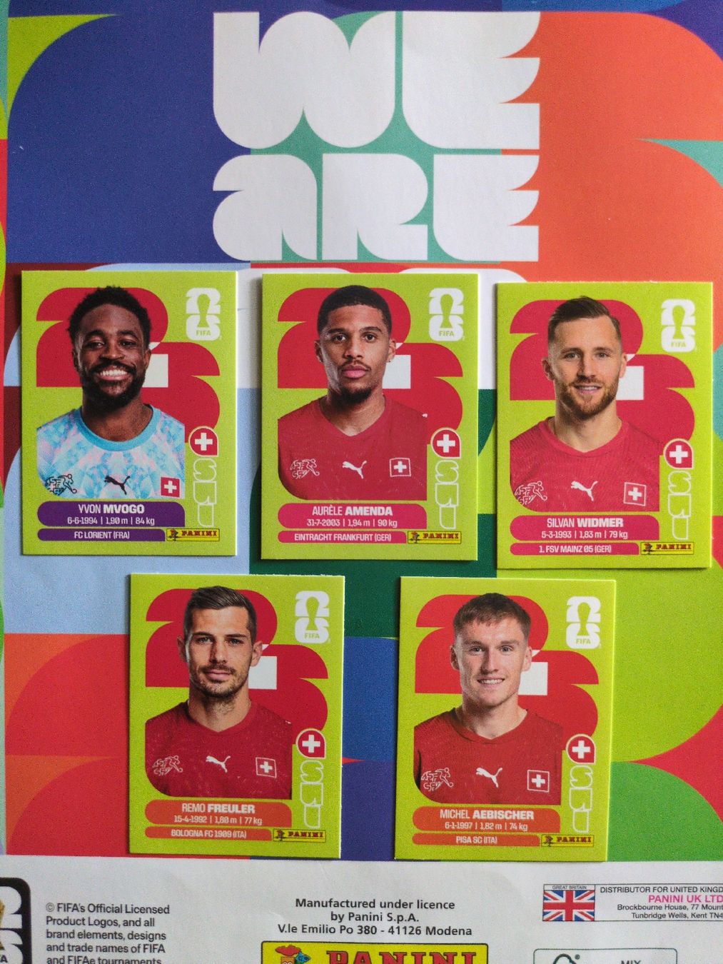 Panini Cartes à collectionner: Panini Schweiz SUI Set – Neuf (Voir description) à Rapperswil SG par sau_p7ft