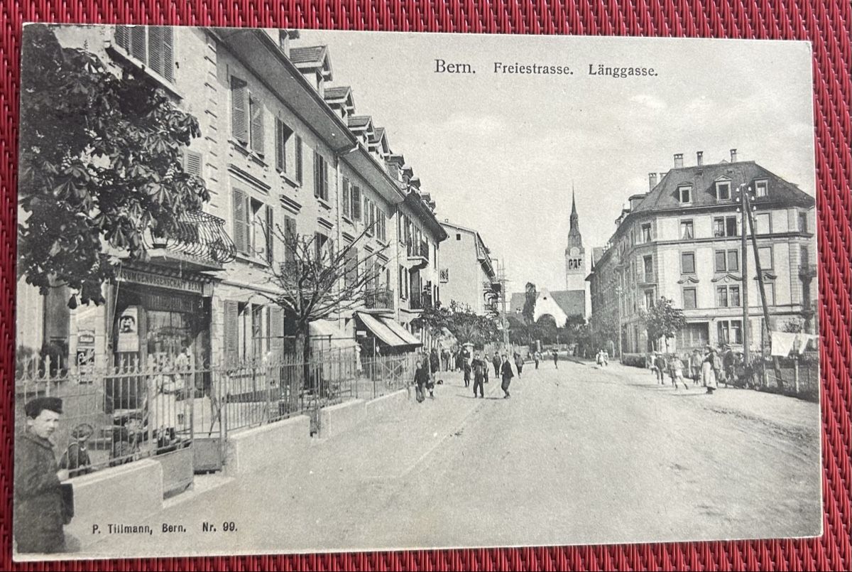 Cartes postales: Bern Freiestrasse Längasse  – D'occasion à Horw par Tellbub