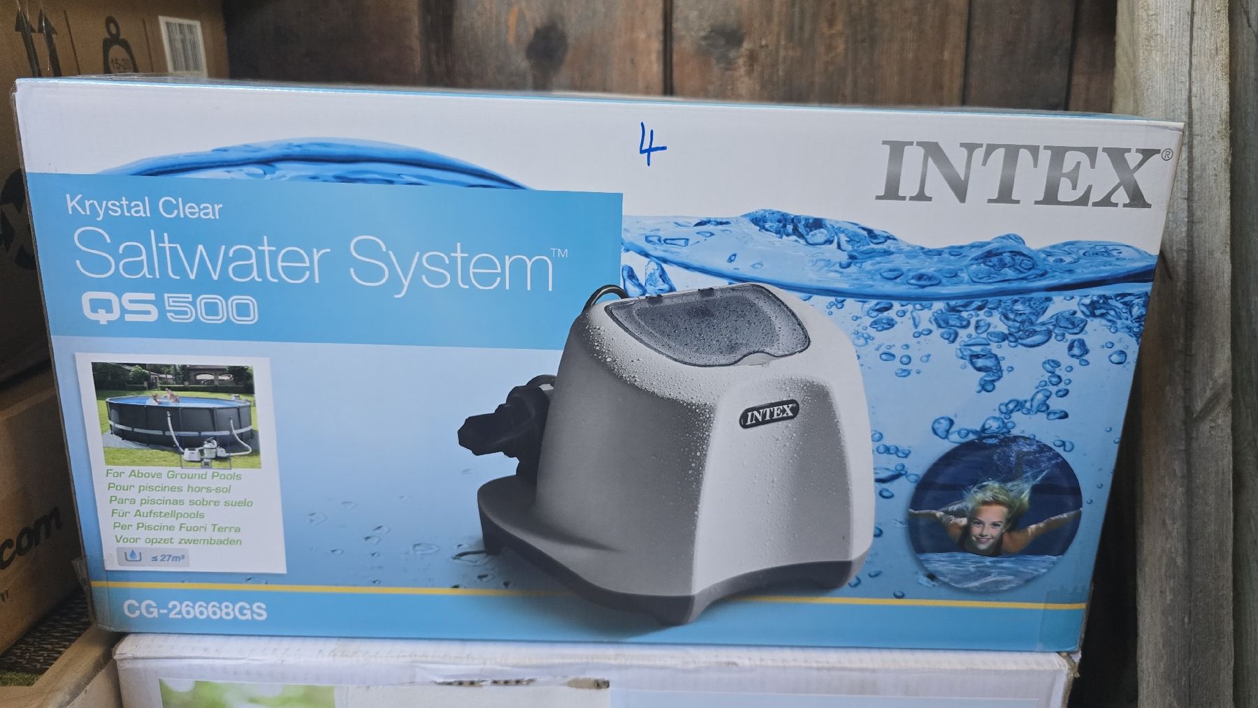 Intex Pompe & Parti di ricambio: Intex krystal Clear Salzwassersystem Neu – Nuovo (secondo la descrizione) da Wengi b. Büren venduto da NeReida88
