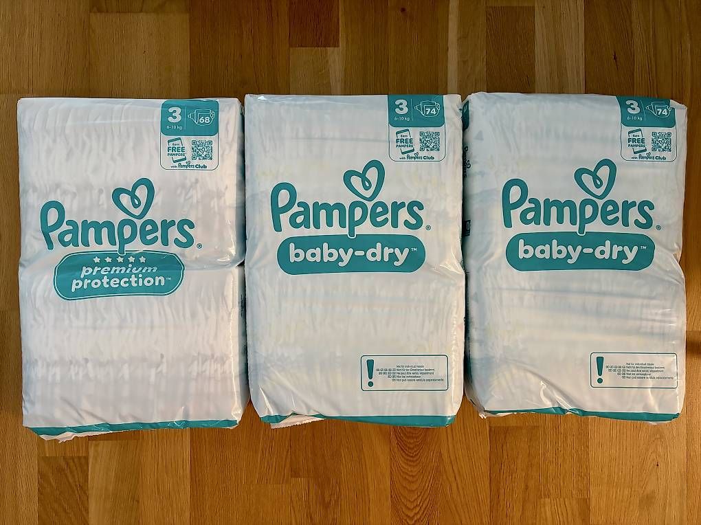 Pampers Windeleimer & Windeln: Pampers Windeln Gr. 3 – Neu und originalverpackt aus Biberist von __lisajessica