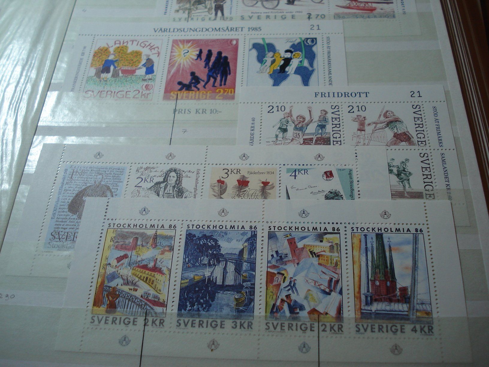 Alle Briefmarken: Lot moderne Blocks Schweden ** – Gebraucht aus Niederwil AG von morostahu 2