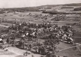 Volken ZH Flugaufnahme Nr.631/9a  ,  ca.1960