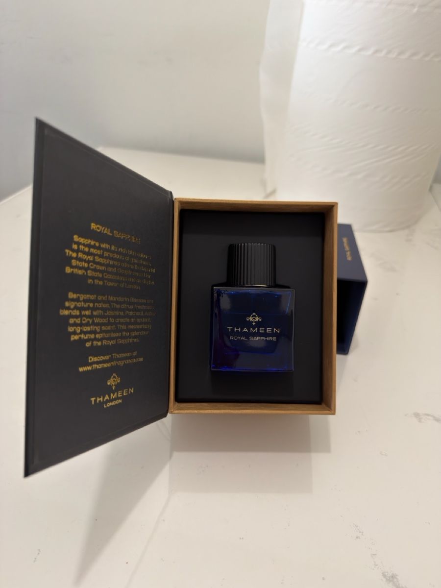 Profumi & Eau de Toilette: THAMEEN Royal Sapphire Extrait de Parfum 48/50  – Nuovo (secondo la descrizione) da Studen BE venduto da tv5_78gq 1