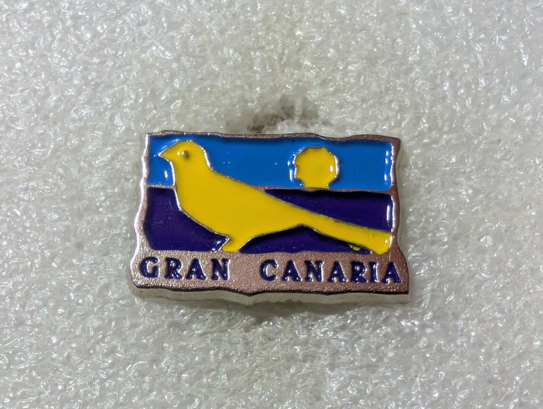Placchette & Badge: Ansteckpin 103: Gran Canaria – Usato da Oppligen venduto da Pin-Fall-Shop
