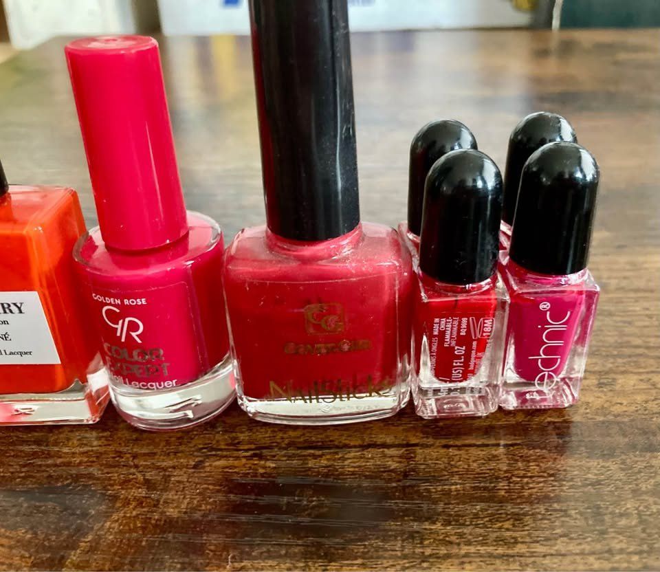 Nagellack: 13x Nagellack rot / rosa / pink – Neu (gemäss Beschreibung) aus Rudolfstetten von Stellina1975 3