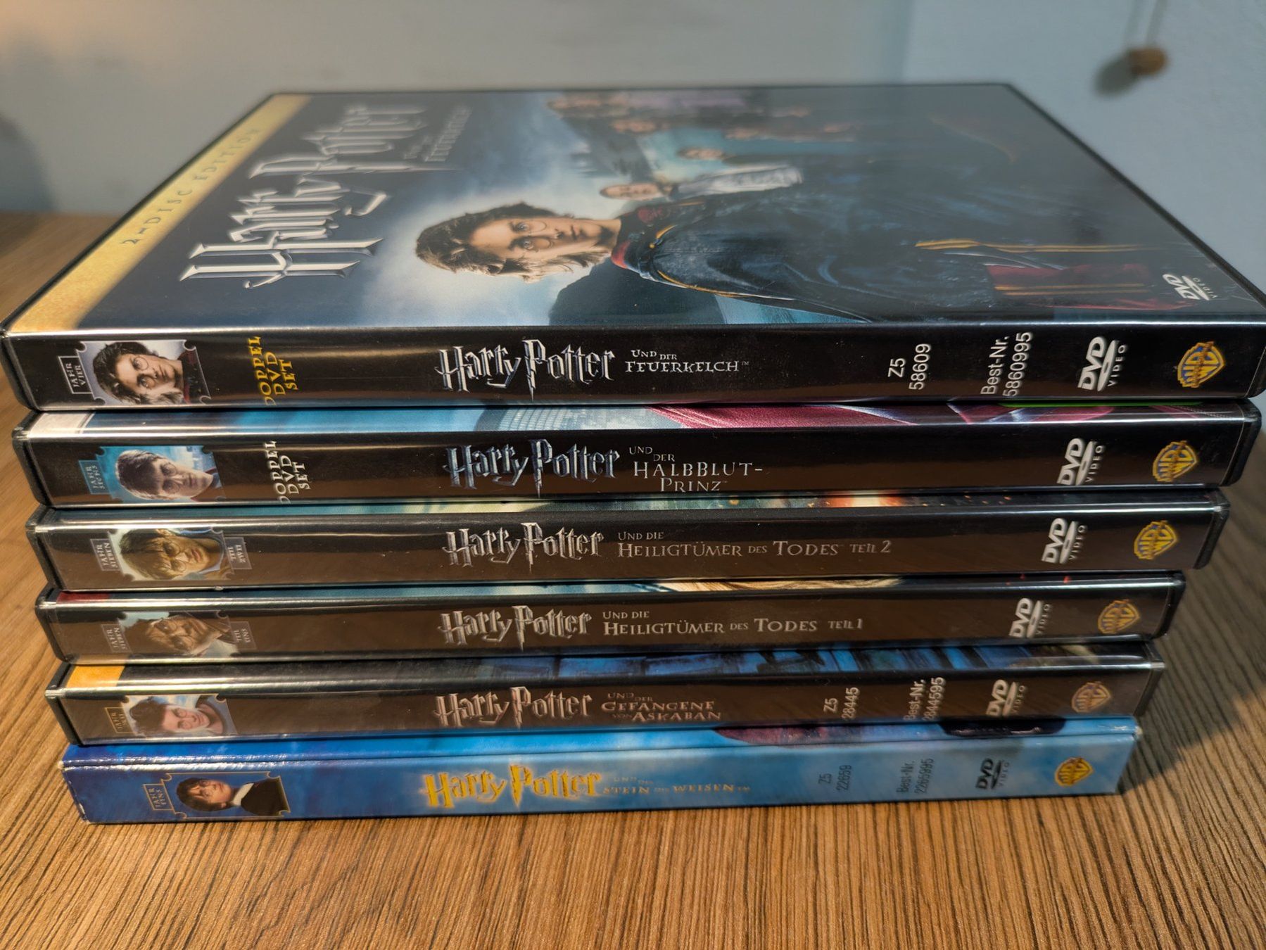 Tutti i DVDs: DVD's Harry Potter – Usato da Wangen an der Aare venduto da eggerclaudia 1