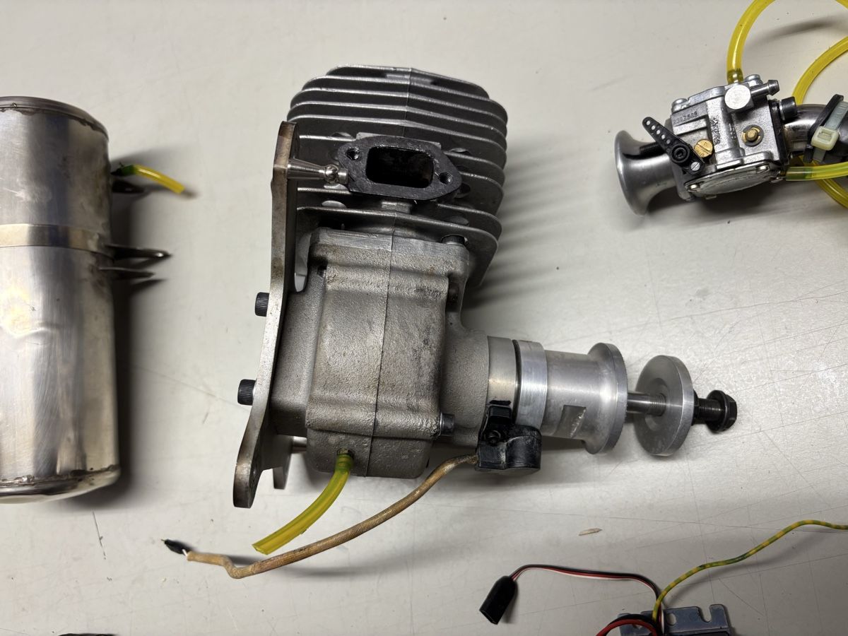 Modellismo RC: KDR 80 Benzinmotor  – Usato da Balsthal venduto da Benu3 1