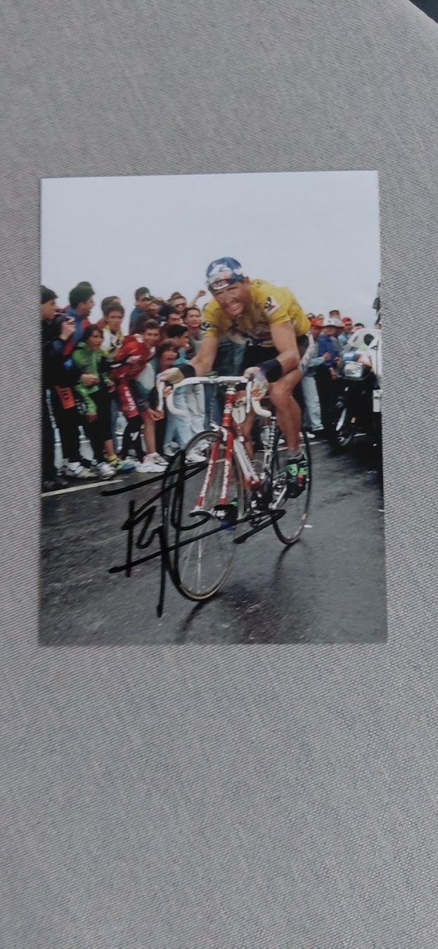 Autographes: Autogramm Tony Rominger – D'occasion à Schmerikon par Olympia04