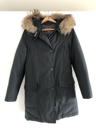 NP: 890.- Woolrich Damen Daunenmantel mit Echtpelz