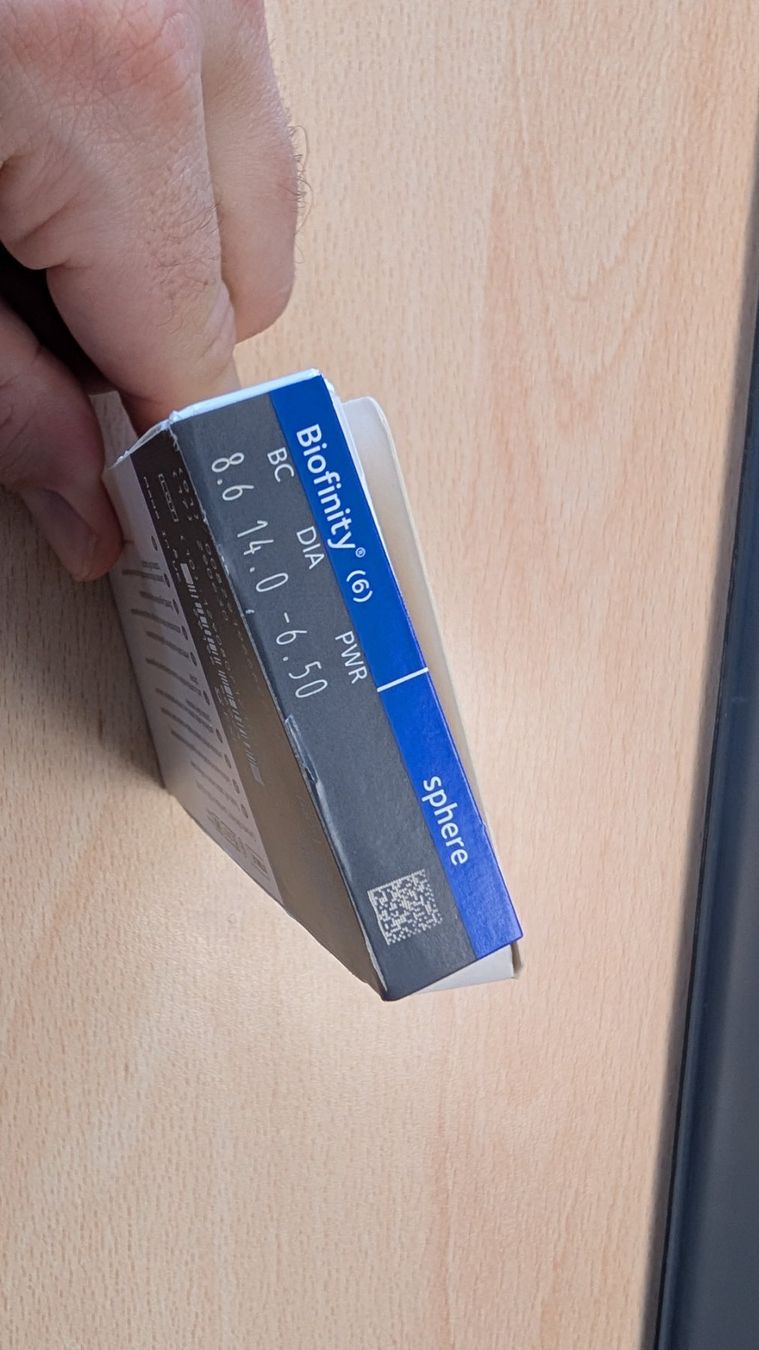 Lenti a contatto: CooperVision Biofinity - Kontaktlinsen 6er Pack – Nuovo e nell'imballaggio originale da Oftringen venduto da RetroMister 2