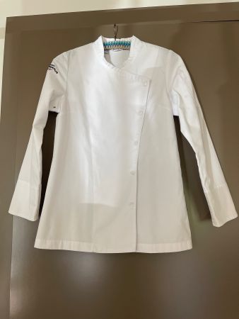 2 Kochjacken Damen Weiss