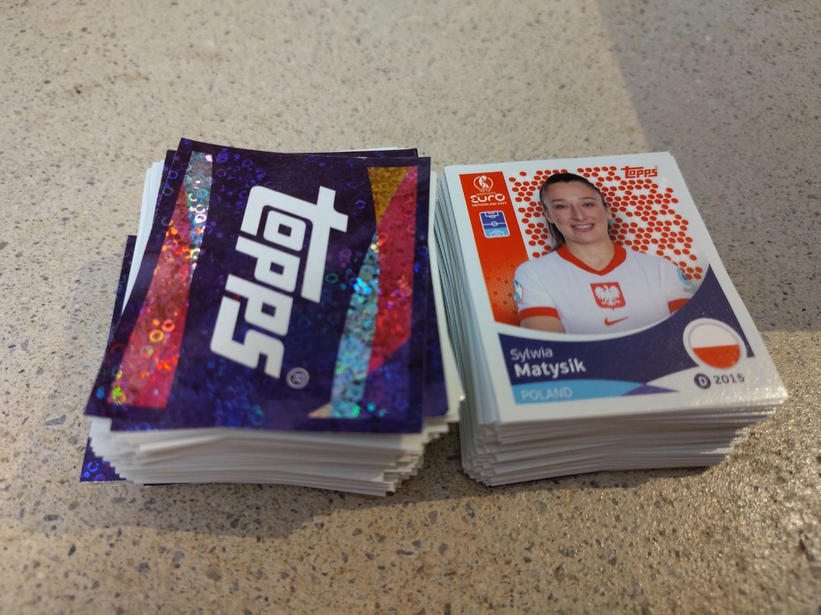 Topps Carte collezionabili: TOPPS Sticker von der WEURO 2025 – Nuovo (secondo la descrizione) da Dübendorf venduto da Oli_Skyler01