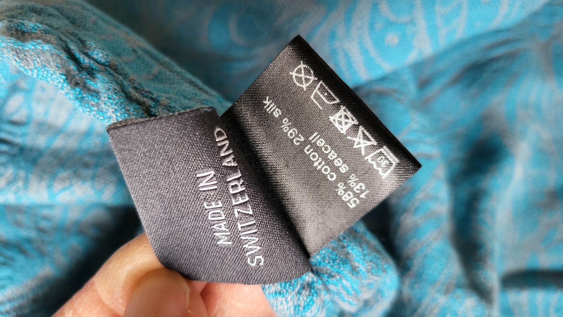 Neisna Bauch- & Rückentragen: Wunderschöner Neisna Ringsling "Arwenna" – Neu (gemäss Beschreibung) aus Baar von nic-schwalbe 4