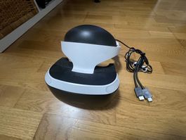 Sony PlayStation VR Brille mit Kamera und Kabeln