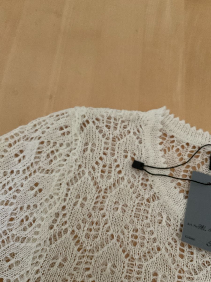Jacken: Strickjacke LINARA weiss Grösse S Linen/ Cotton – Neu (gemäss Beschreibung) aus Wil ZH von RiccardaWegmann 8