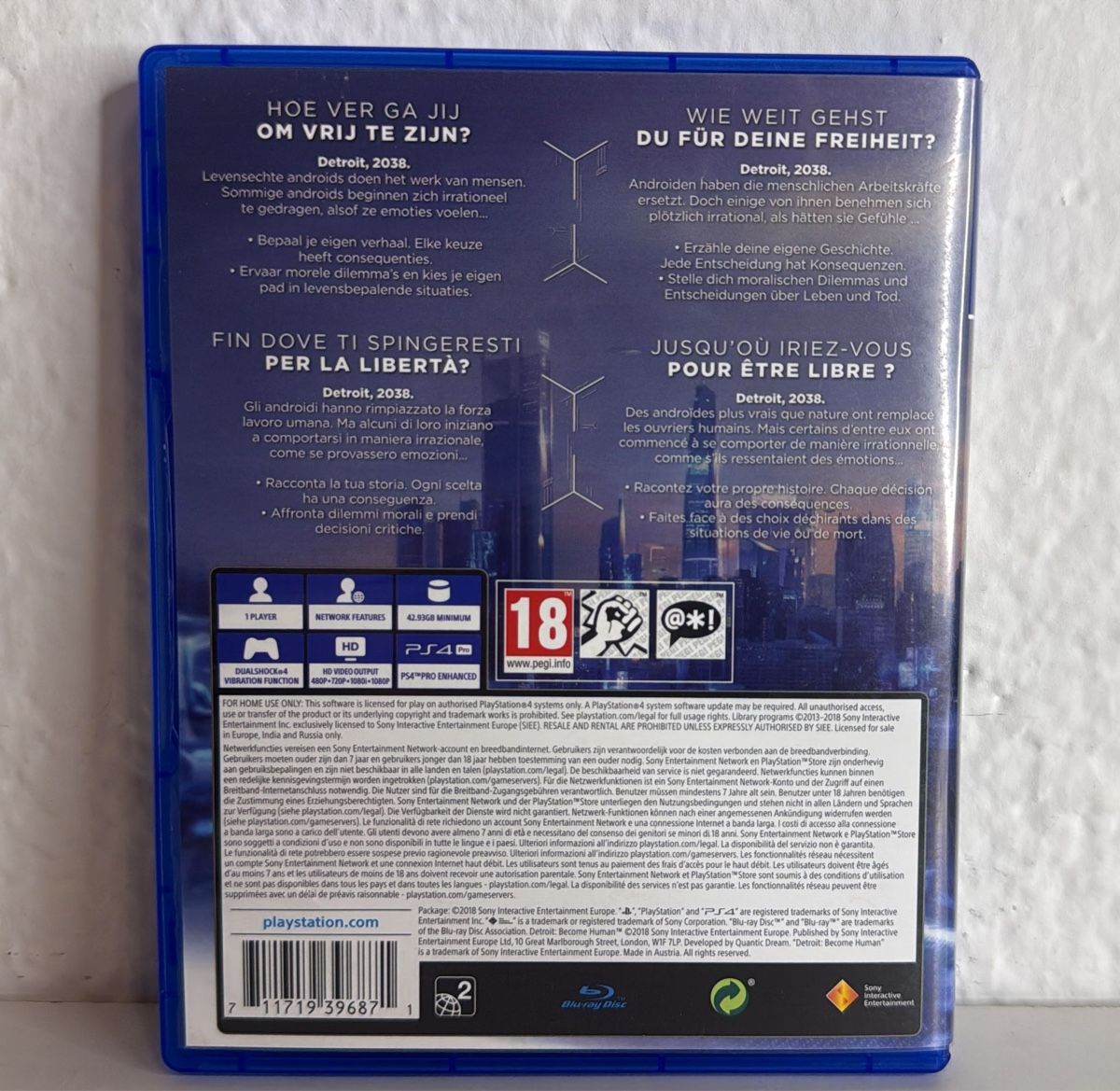 Sony Giochi: Detroit: Become Human PS4/PS5 Game - Excellent Condition! – Usato da Ehrendingen venduto da bubulence 1