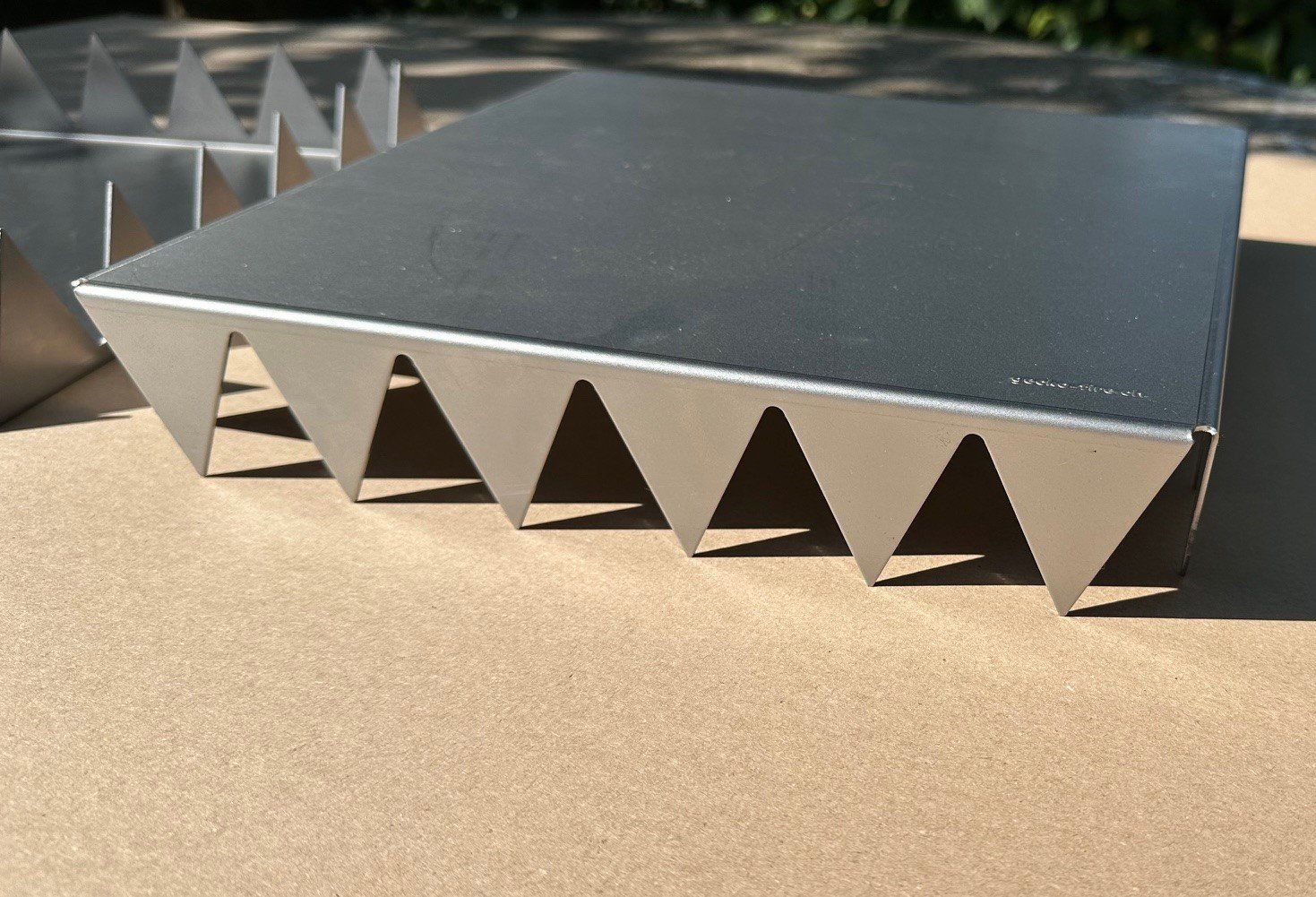 Rivestimenti per pavimenti: Garten - Trittplatte aus rohem Stahl – Nuovo (secondo la descrizione) da Solothurn venduto da carysheetmetal_ag