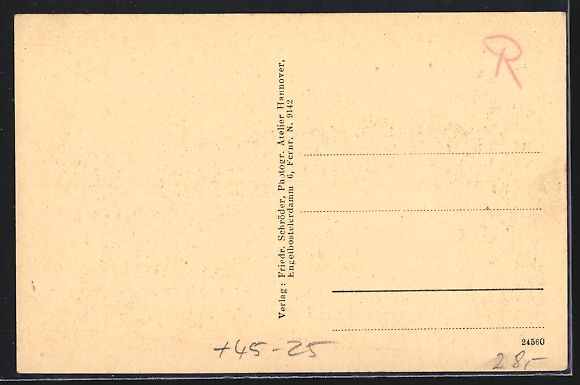 Cartoline postali: Hannover, Hann. Schwimmverein E. V., Ans – Usato da Berlin venduto da bartko-reher 1