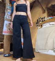 Schwarze schlaghose wideleg baggy hise von Levi’s 