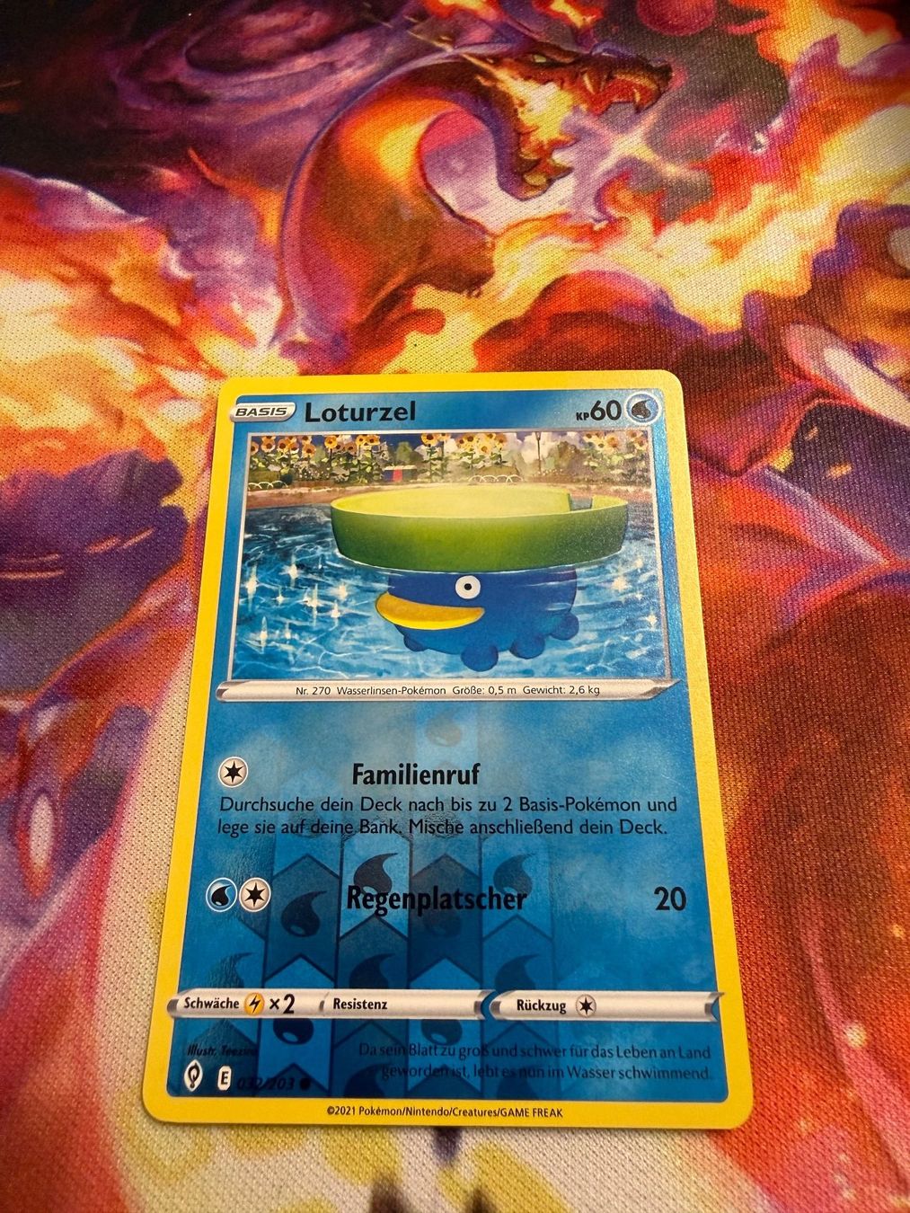 Pokémon Cartes à collectionner: Loturzel (EVS 032) / Reverse Holo / Drachenwandel – Neuf (Voir description) à Bülach par CherryBlu