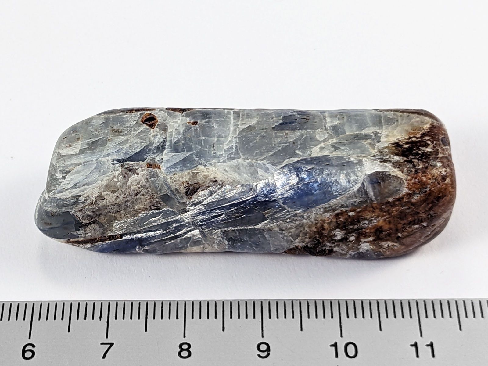 Minerali & Pietre curative: Disthen/Kyanit mit Staurolith aus Tessin 55mm, 41 Gramm – Nuovo e nell'imballaggio originale da Meilen venduto da StoneGarden 1