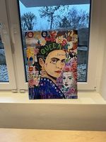 Pop-Art Bild Frida Kahlo