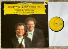 Mozart Violinkonzerte Nos. 2 & 4 Itzhak Perlman LP GEWASCHEN
