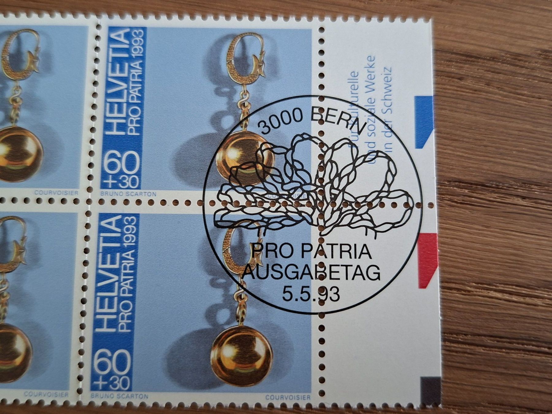 Tutti i francobolli: Markenheftchen: Pro Patria 1993 – Nuovo (secondo la descrizione) da Hinterkappelen venduto da 1399 5