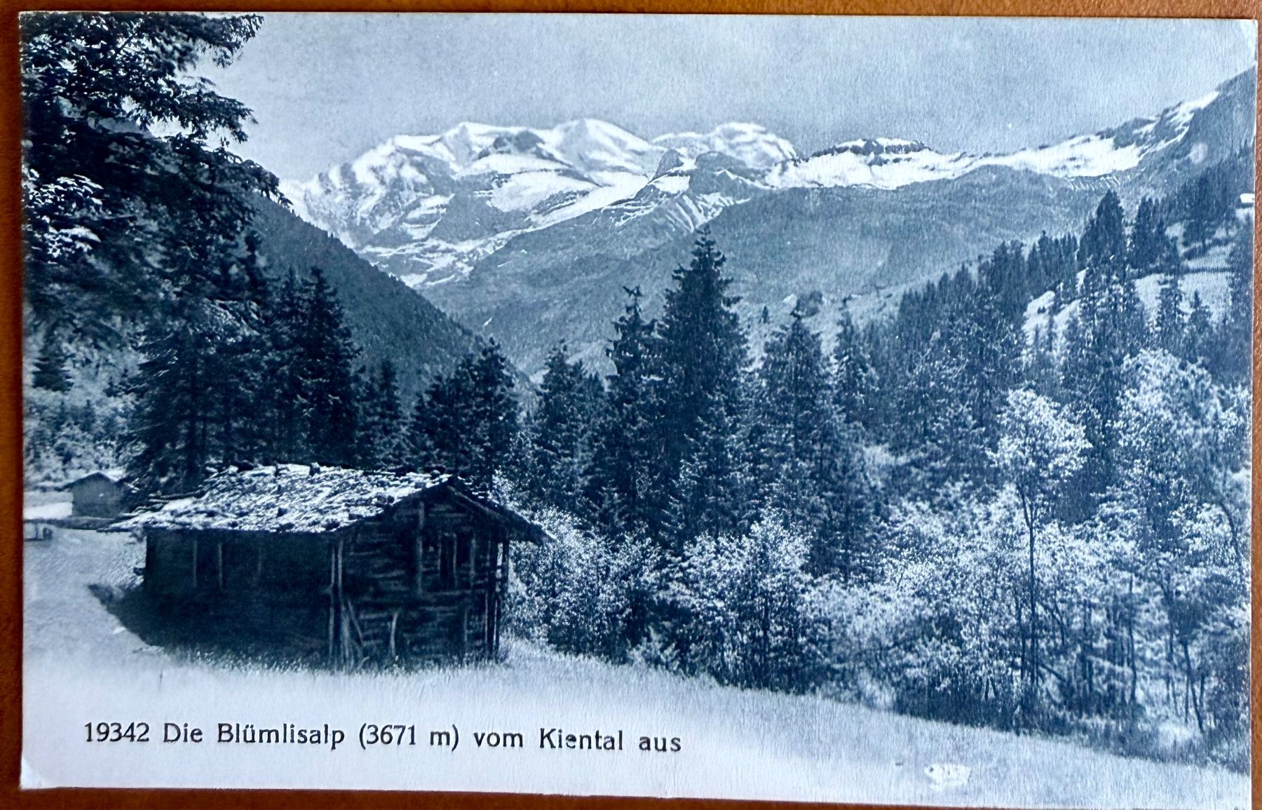 Cartoline postali: Blümisalp vom Kiental 1913 – Usato da Lutry venduto da Ediego