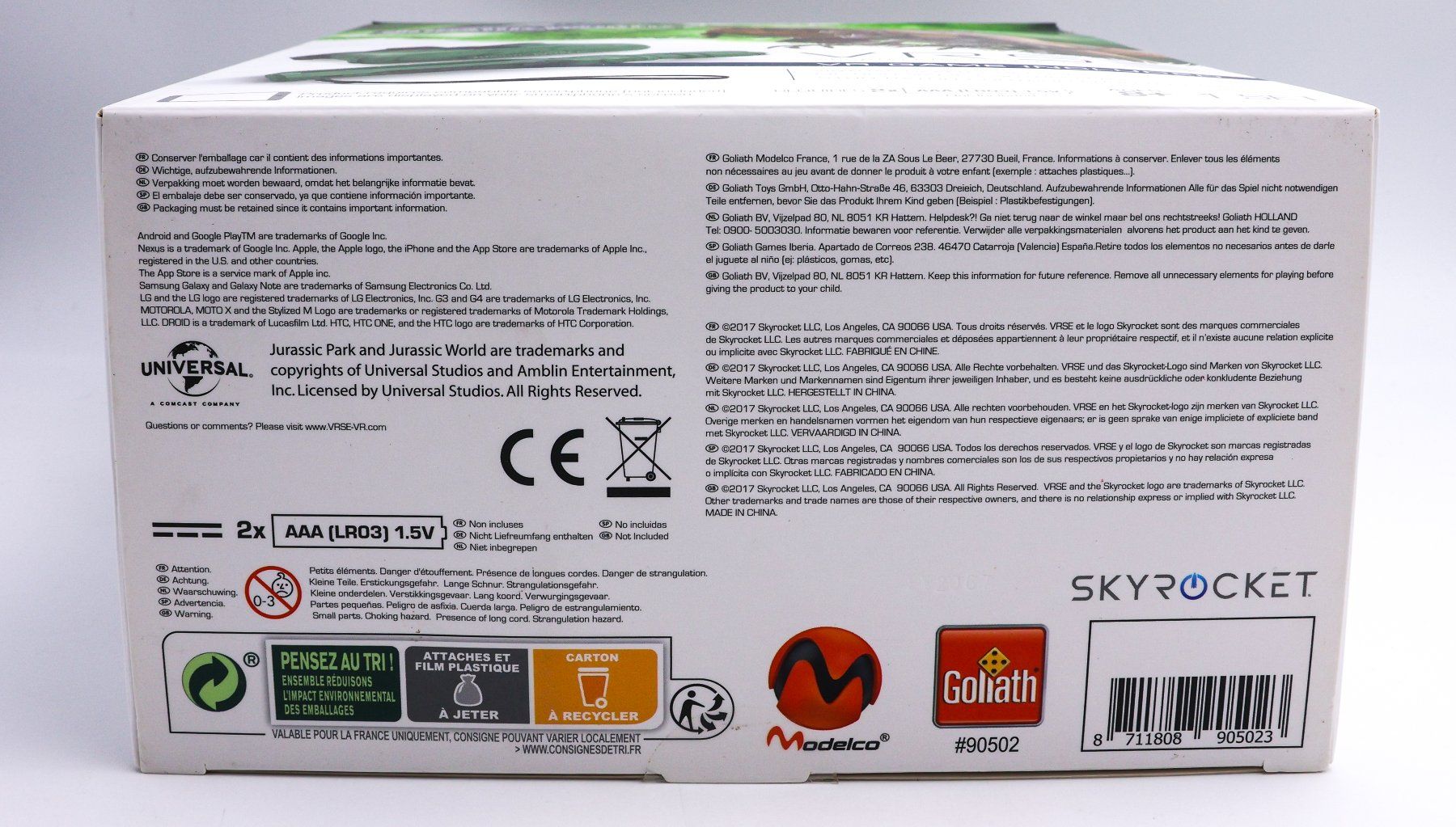 VR Brille: Kit Réalité Virtuelle VRSE Jurassic World - NEW – Neu und originalverpackt aus Paudex von dindeboy 4