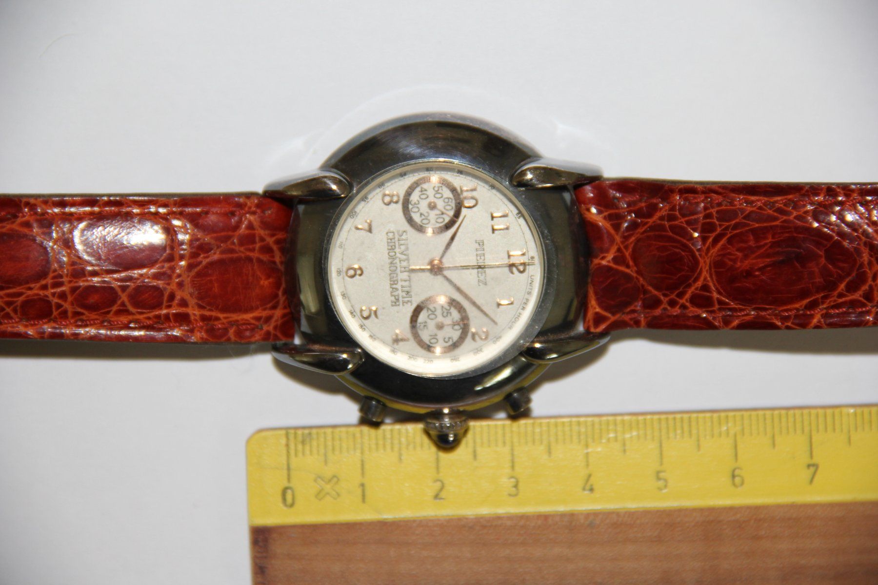 Orologi: Pierez Silver Time Chronographe numeriert – Usato da Corgémont venduto da pia_p5cv