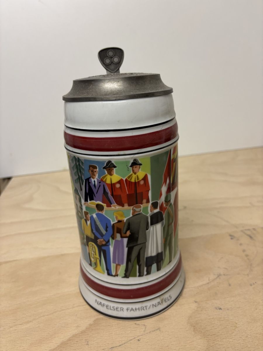 Hürlimann Bicchieri: Bierhumpen Hürlimann – Nuovo (secondo la descrizione) da Winterthur venduto da ral_tr8b