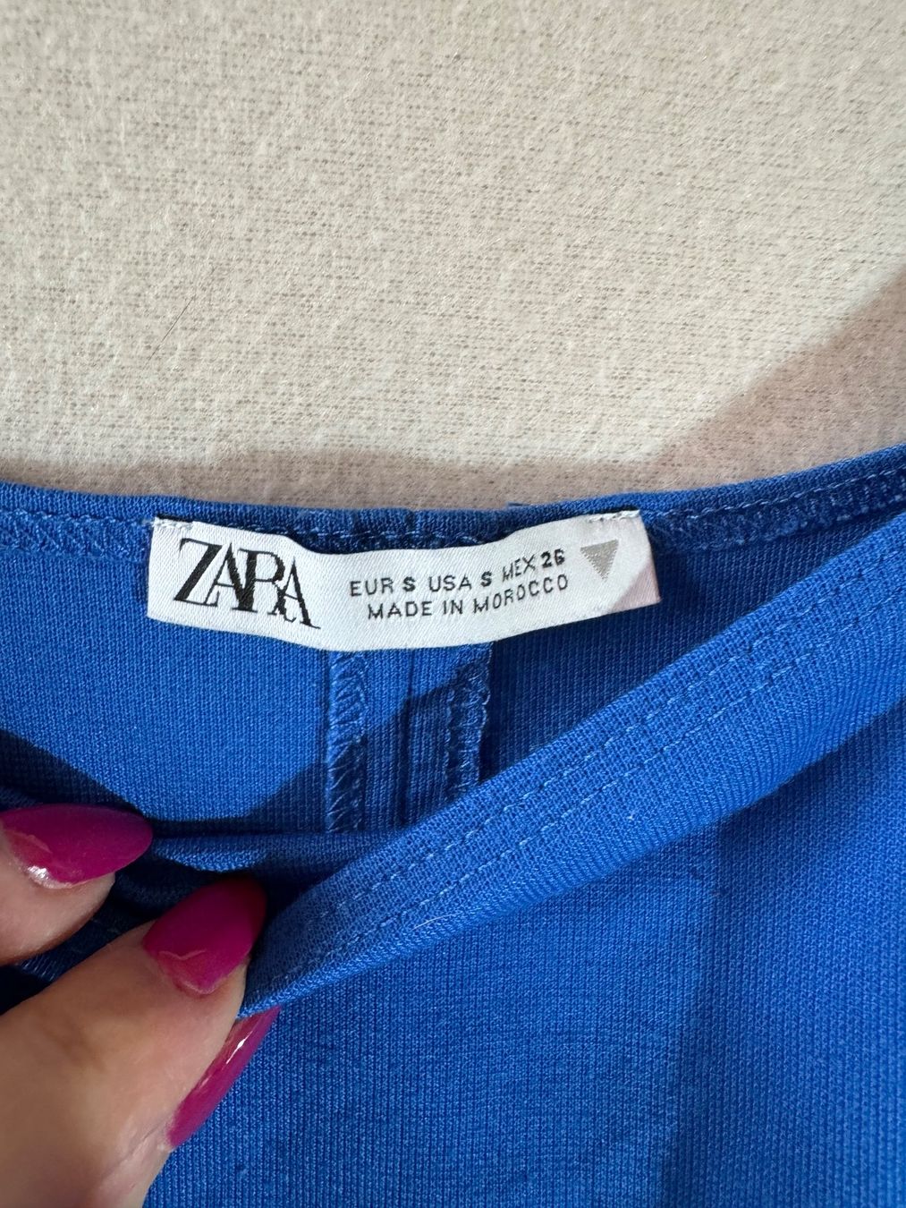 Zara Vestiti: Blaues Kleid von Zara Gr. S – Usato da Grosswangen venduto da SALE_SALE_SALE 1