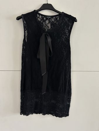 Denny Rose Bluse Spitze schwarz Groesse S guter Zustand