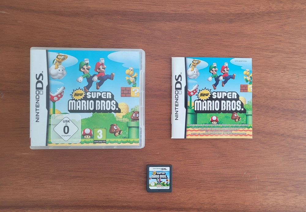 New Super Mario Bros. – Nintendo DS – TBE – (FR/DE/NL) (Gebraucht) in ...