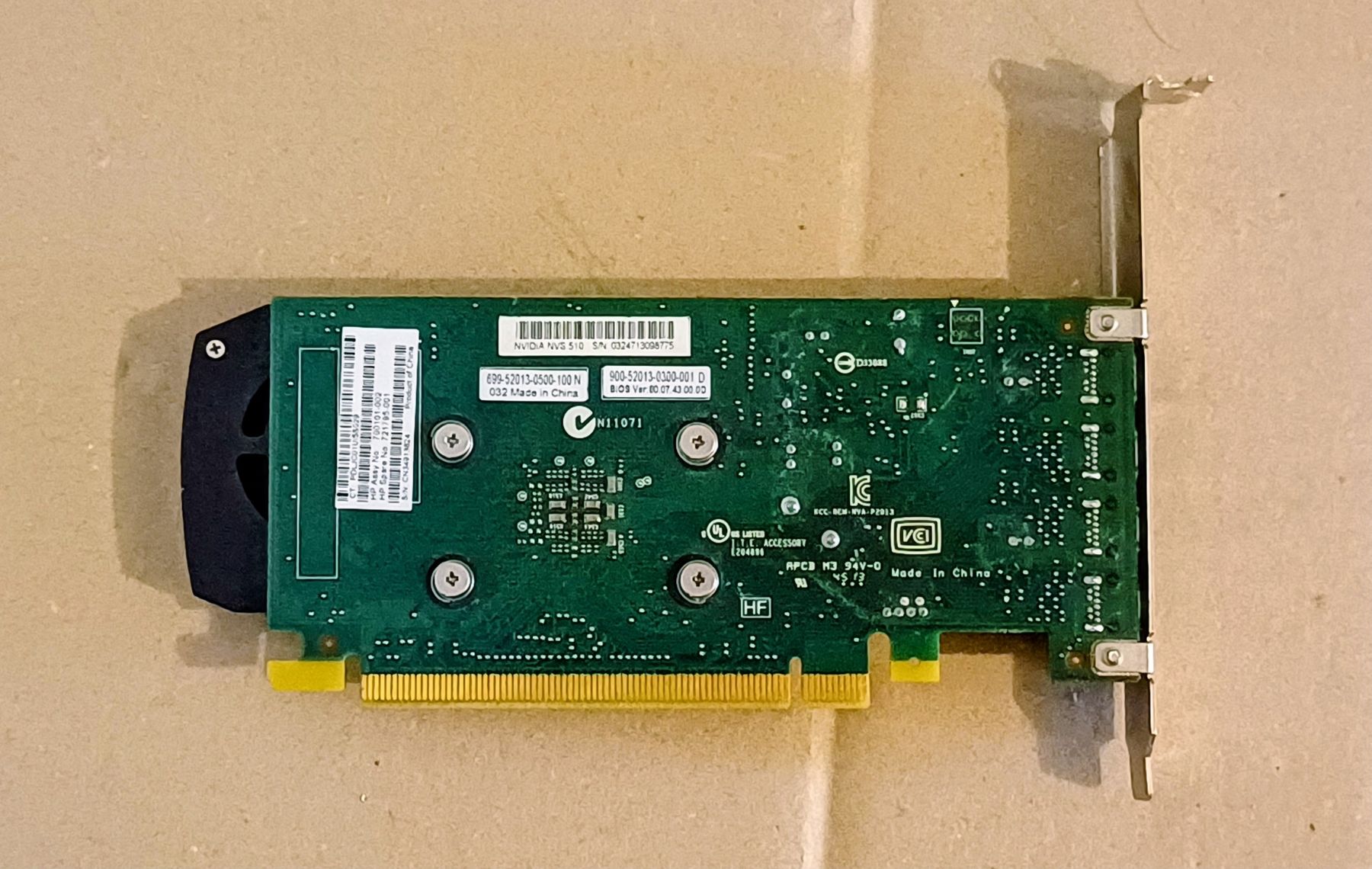 Nvidia Schede grafiche: Nvidia NVS 510 - 4 Monitore Unterstützung - Low Profile – Usato da Zürich venduto da Stylz79 5