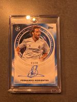 Topps Inception Fernando Morientes on card /99