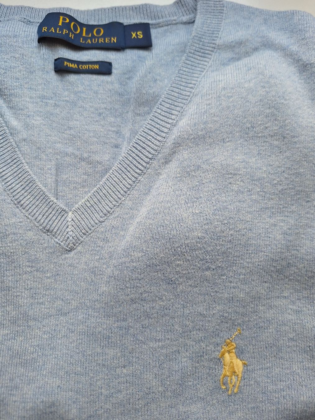Ralph Lauren Maglioni & Felpe: Polo Ralph Lauren Pullover, Grösse XS, Hellblau, Neuwertig – Nuovo (secondo la descrizione) da Münchenbuchsee venduto da Salezm 3