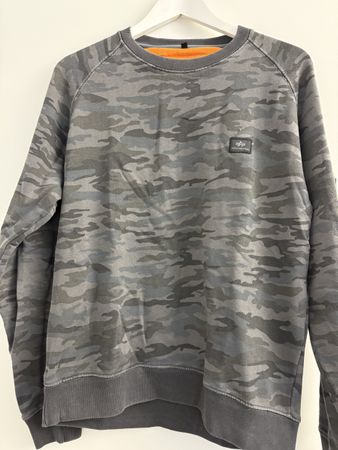 Alpha Industries Herren Sweatshirt, Grösse L, Top!