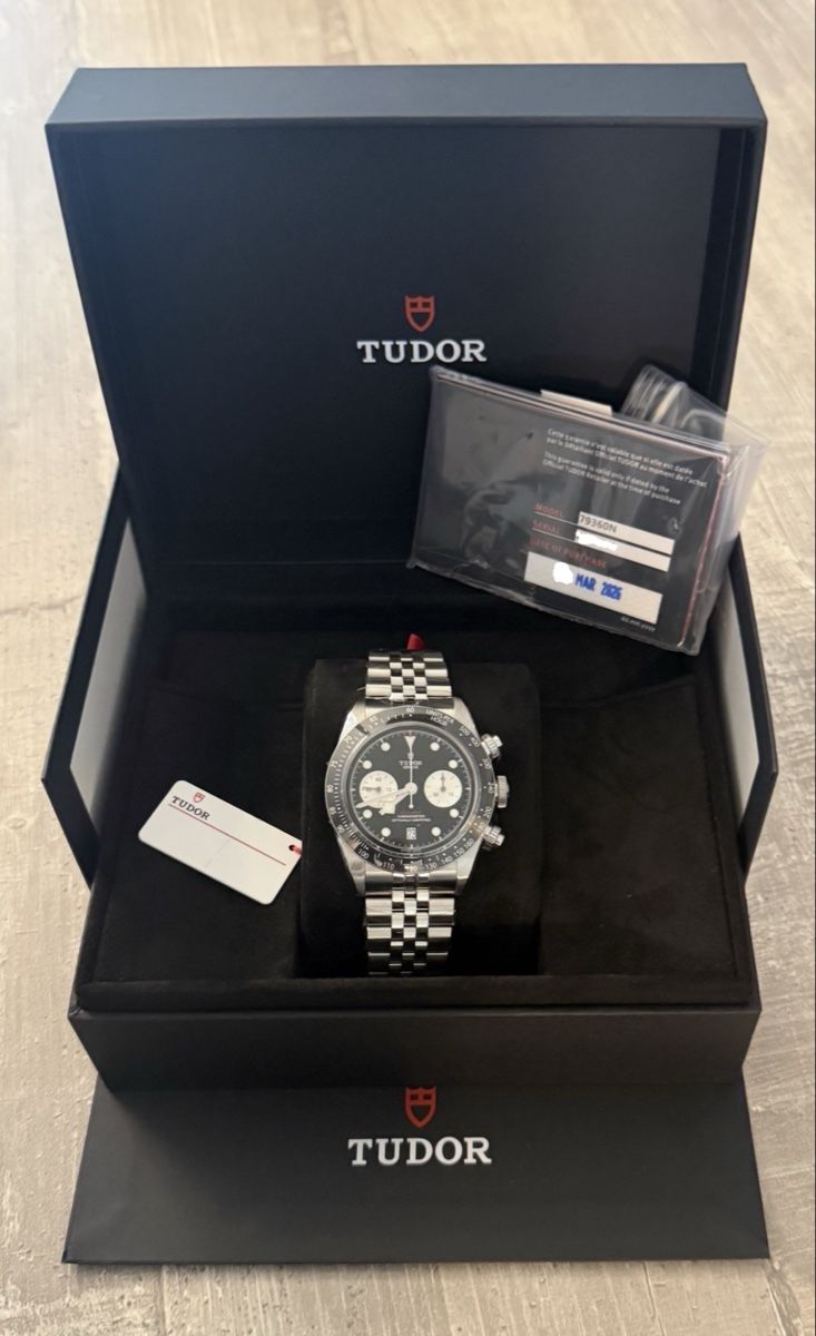 Tudor Orologi: Tudor Black Bay Chrono Panda, Full Set – Nuovo e nell'imballaggio originale da Adlikon b.Regensdf venduto da GPITIME 2