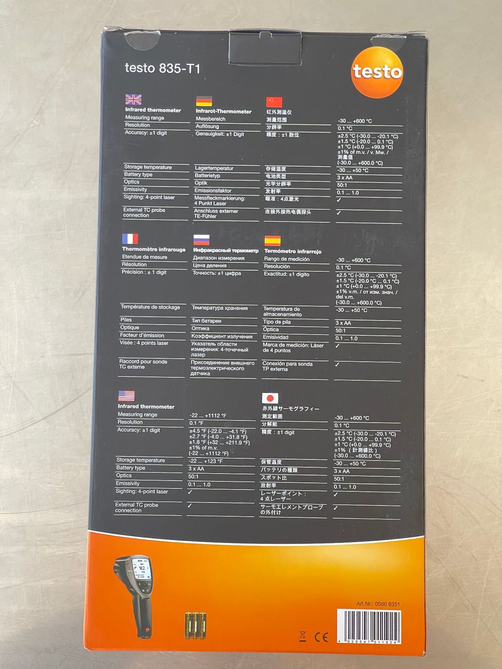 Altro per la casa: Testo Infrarot-Thermometer u. Einstechfühler (neu u. OVP) – Nuovo (secondo la descrizione) da Hüttwilen venduto da Sschlumpf123 1