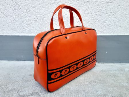 Vintage JUGEND UND SPORT J+S Sporttasche Kunstleder Tasche