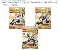 Lego Mixels (41536, 41537, 41538)