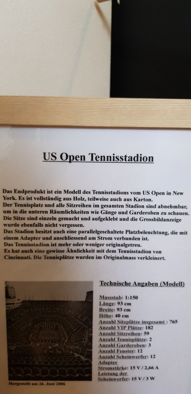 Modellbausätze & Standmodelle: US Open Stadion – Gebraucht aus St. Gallen von har_h688 1