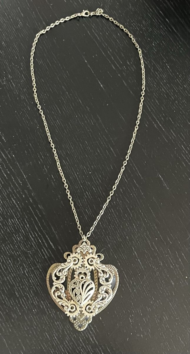 Catenine: Kette im Steampunk Stil / Unikat / Herz – Nuovo (secondo la descrizione) da Biel/Bienne venduto da LadyDita 1