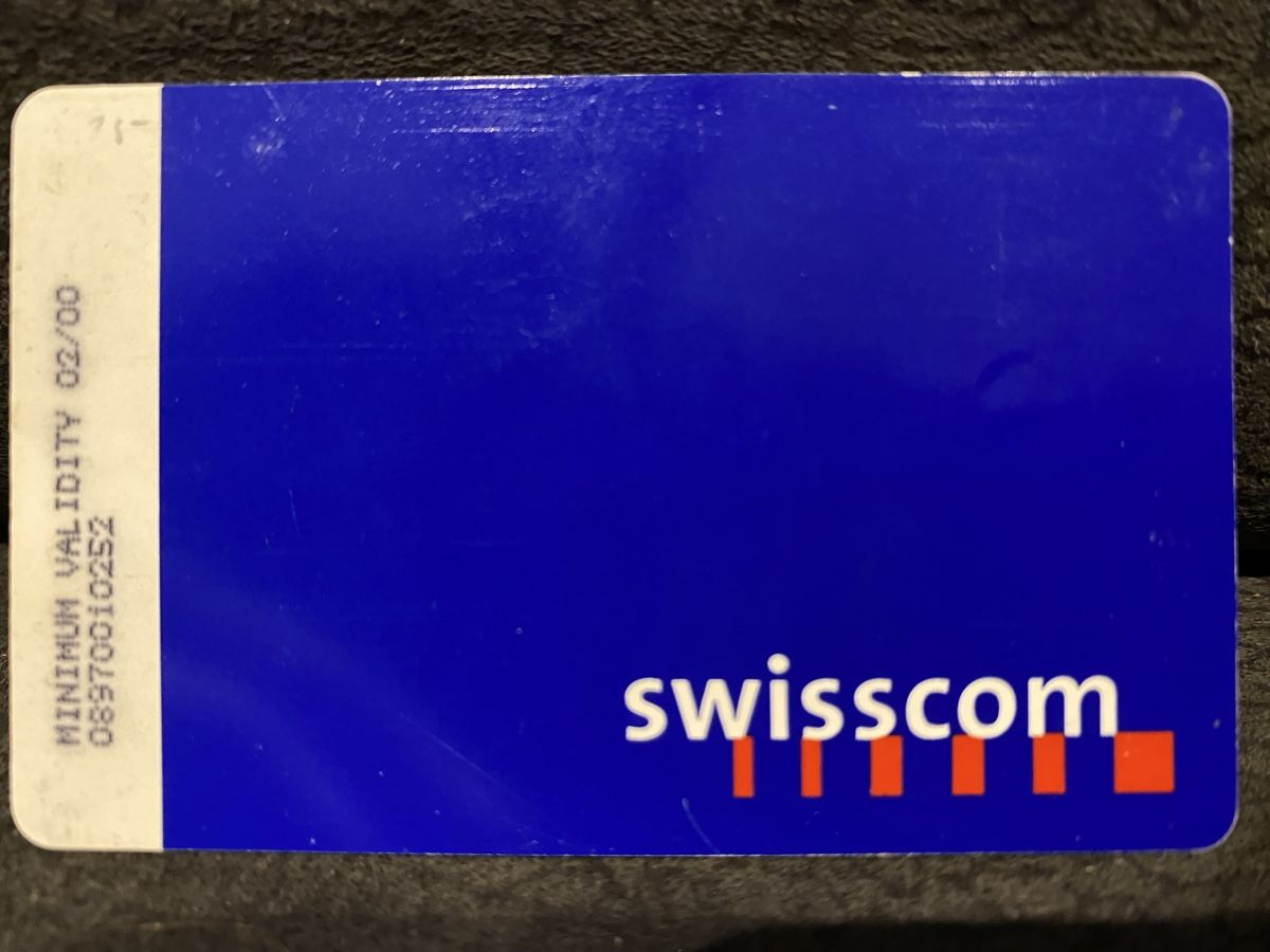 Schede telefoniche: P-taxcard – Usato da Lausanne venduto da babacard10 1